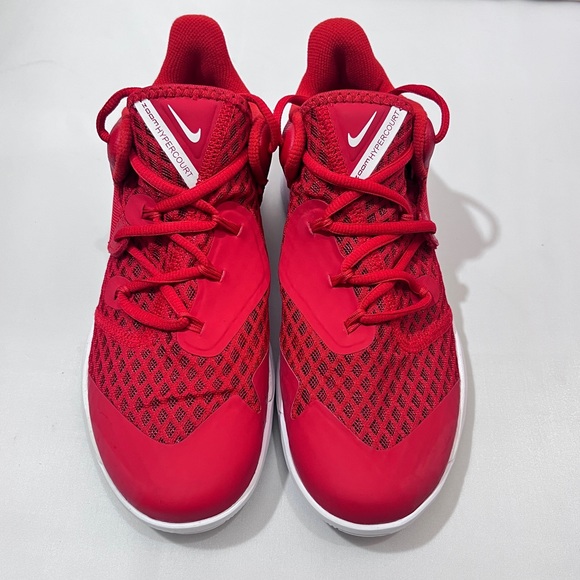 Nike Court Women's HyperSpeed Volleyball Shoes Sneakers Red - Picture 7 of 13